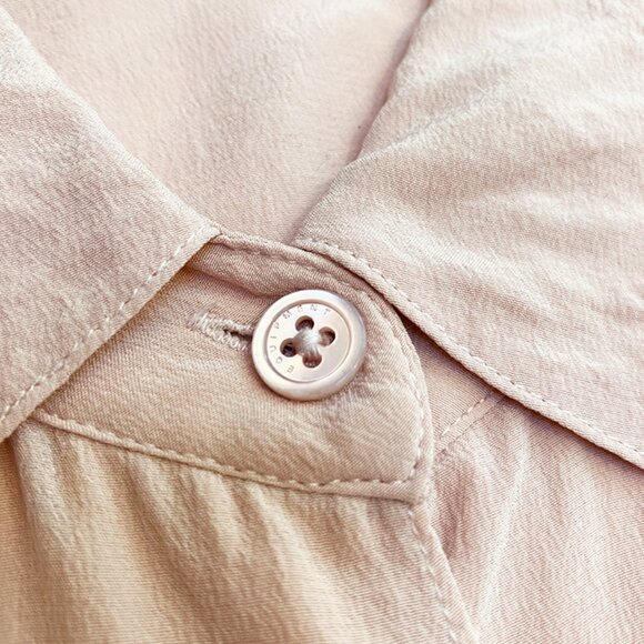 Equipment Femme 100% Silk Sleeveless Pink Shirt 🌸🌷😊🎀 - Picture 6 of 7